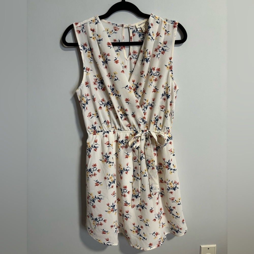 Floral Sleeveless Mini Dress